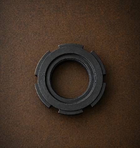 Wheel hub check nut